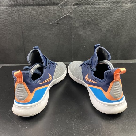 Nike Free TR8 Low Textile Trainers AJ7681-008 Blue/Orange/White Sz 10.5 - Picture 8 of 10